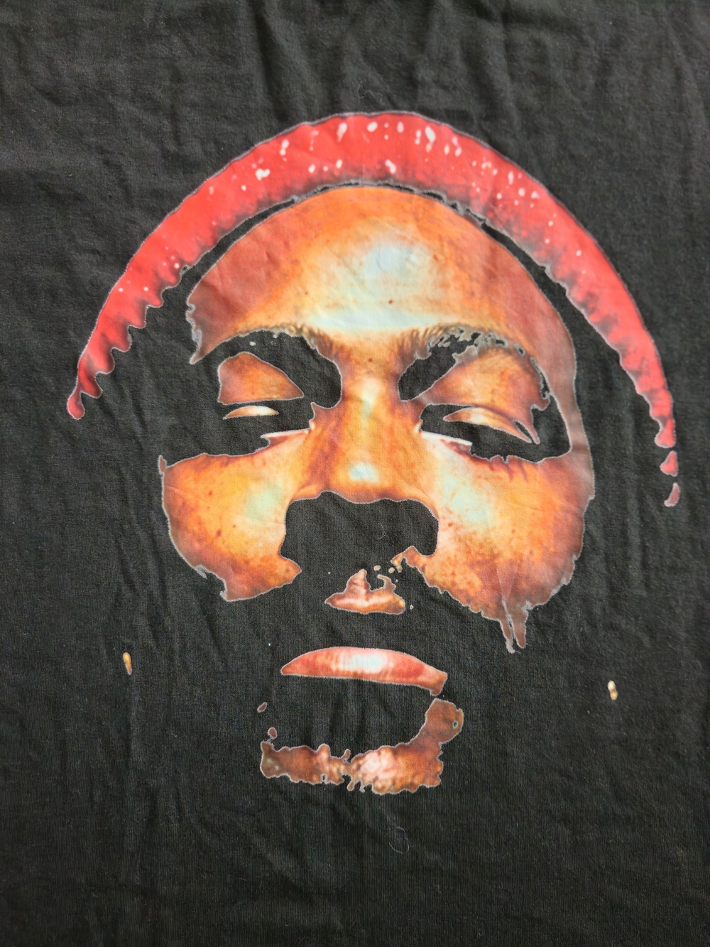 Marvin Gaye "Big Face" Graphic T-Shirt Size 4XL